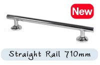 Straight Contemporary Grab Rail 710mm