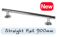 Straight Contemporary Grab Rail 900mm