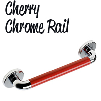 Cherry Chrome Grab Rail
