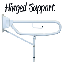 Premium Hinged Support Rail With Leg