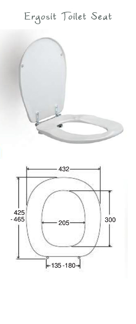 Ergosit Toilet Seat - Care Completion