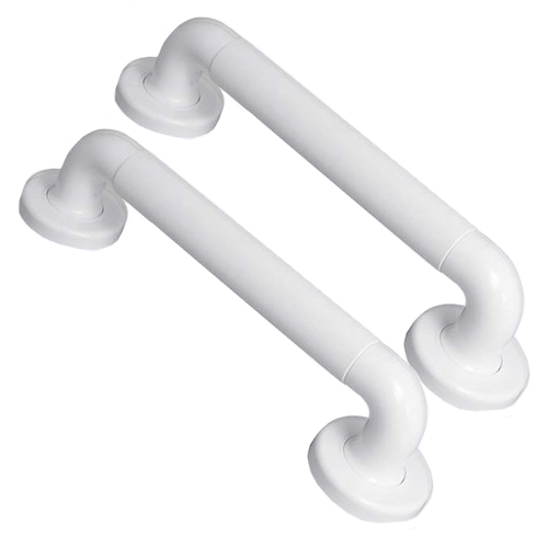 Plastic Fluted Grab Rail Pack Of Two With Concealed Fixings