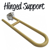 Hinged Support Rail In Sand