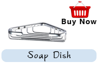 Corner basket soap dish