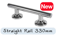 Straight Contemporary Grab Rail 355mm