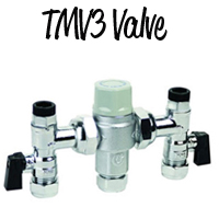 TMV3 Valves c/w Service & Test Points