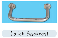 Toilet Backrest Rail 
