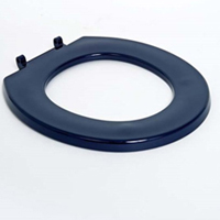 Toilet seat ring only - stainless steel hinges